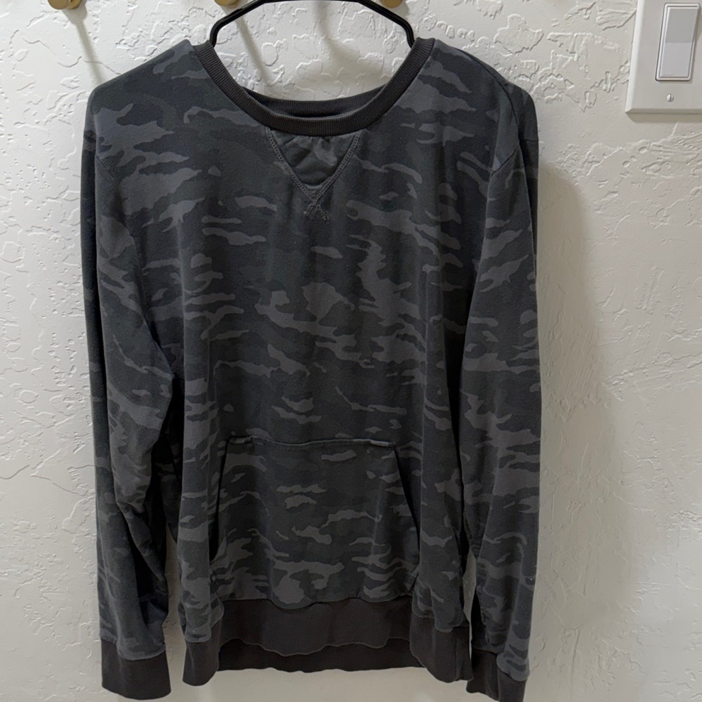 Joe's Jeans Redbone Camo Lightweight Sweatshirt